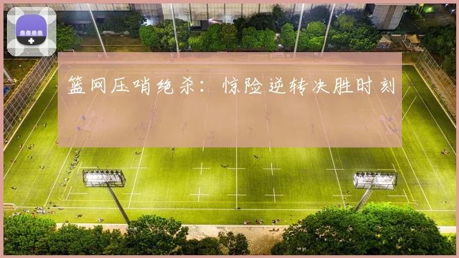 篮网压哨绝杀：惊险逆转决胜时刻